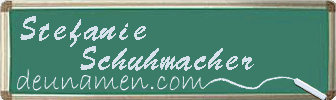 Stefanie Schuhmacher Visitenkarte
